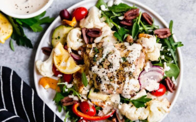 Sheet Pan Mediterranean Chicken and Veggies