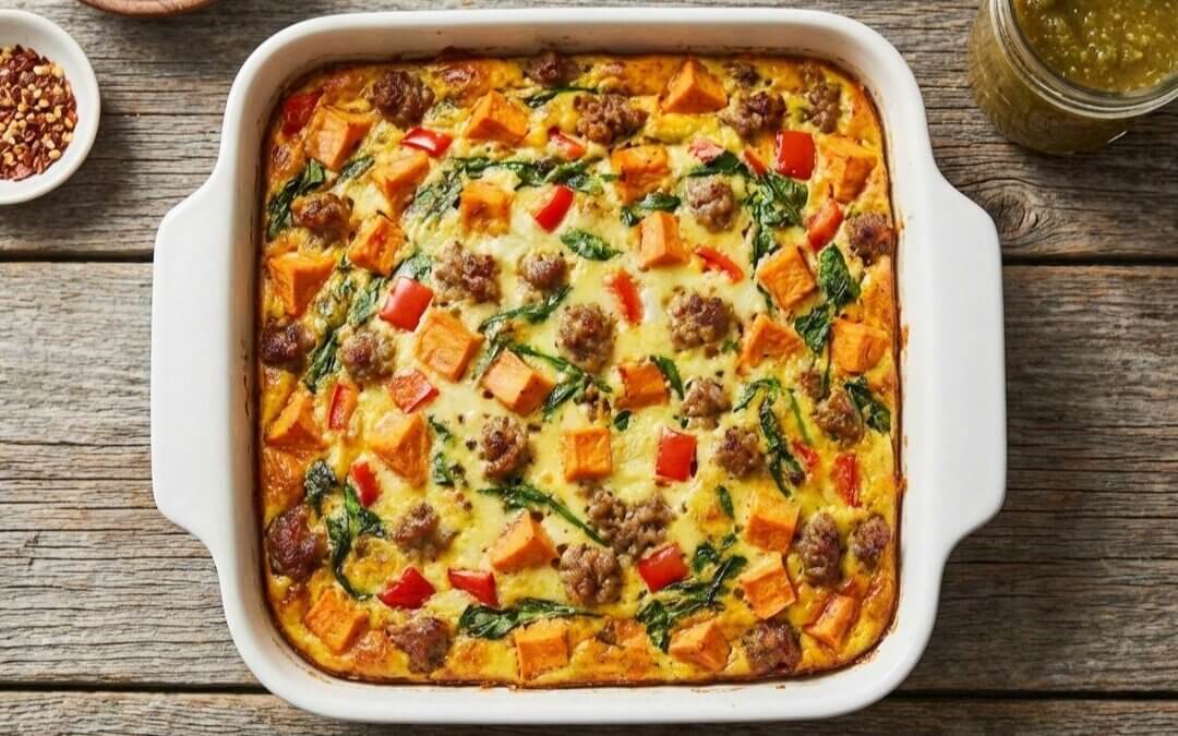 Sweet Potato Breakfast Casserole
